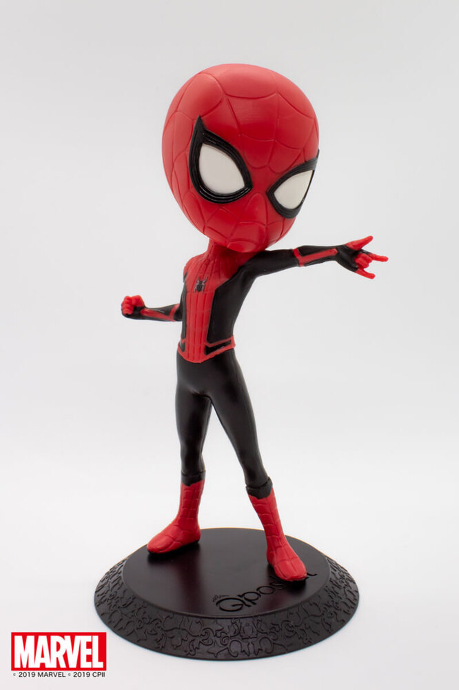 Spider Man ของแท้ JP - Q Posket Banpresto [โมเดล Marvel]