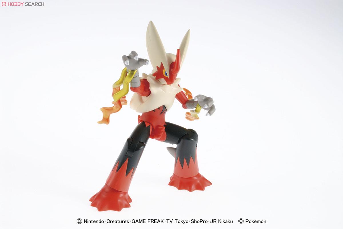 Mega Blaziken (แบบประกอบ) ของแท้ JP - Pokemon Plamo Bandai [โมเดลโปเกมอน]