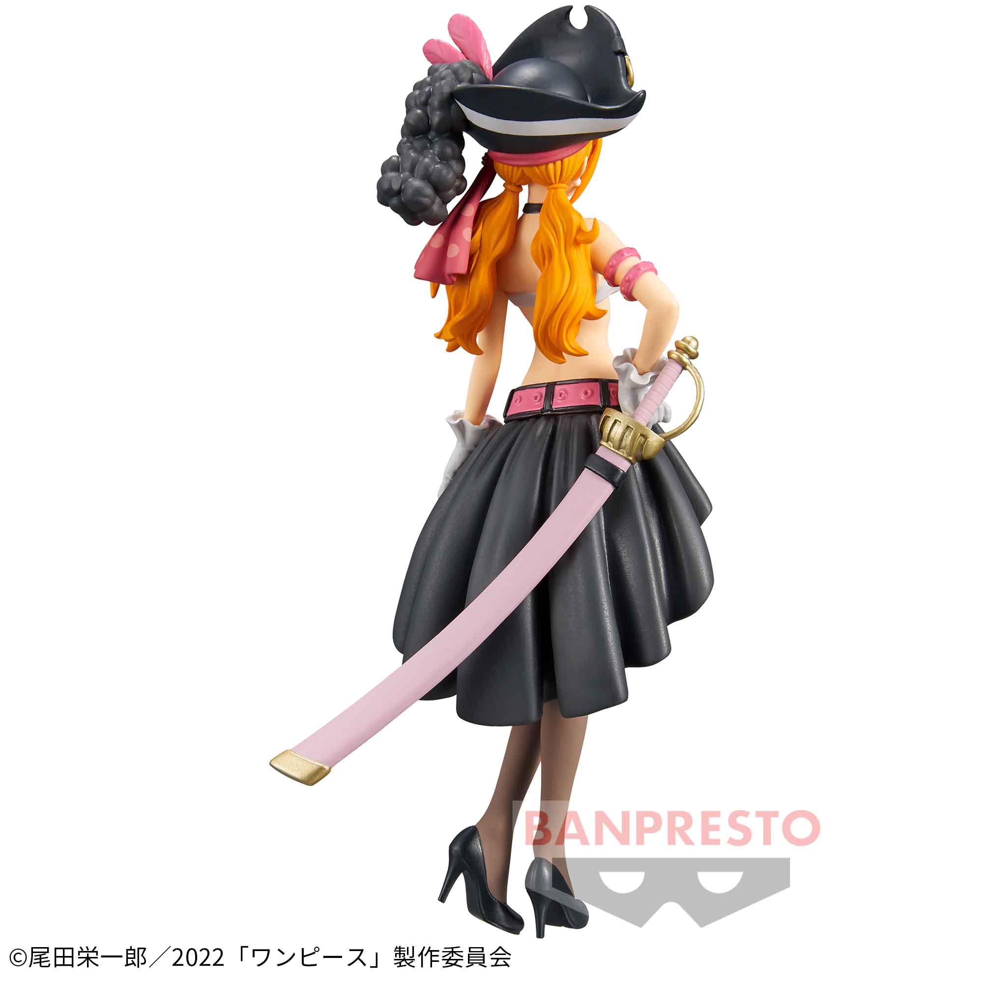 Nami Film Red ของแท้ JP แมวทอง - Grandline Lady Banpresto [โมเดลวันพีช]