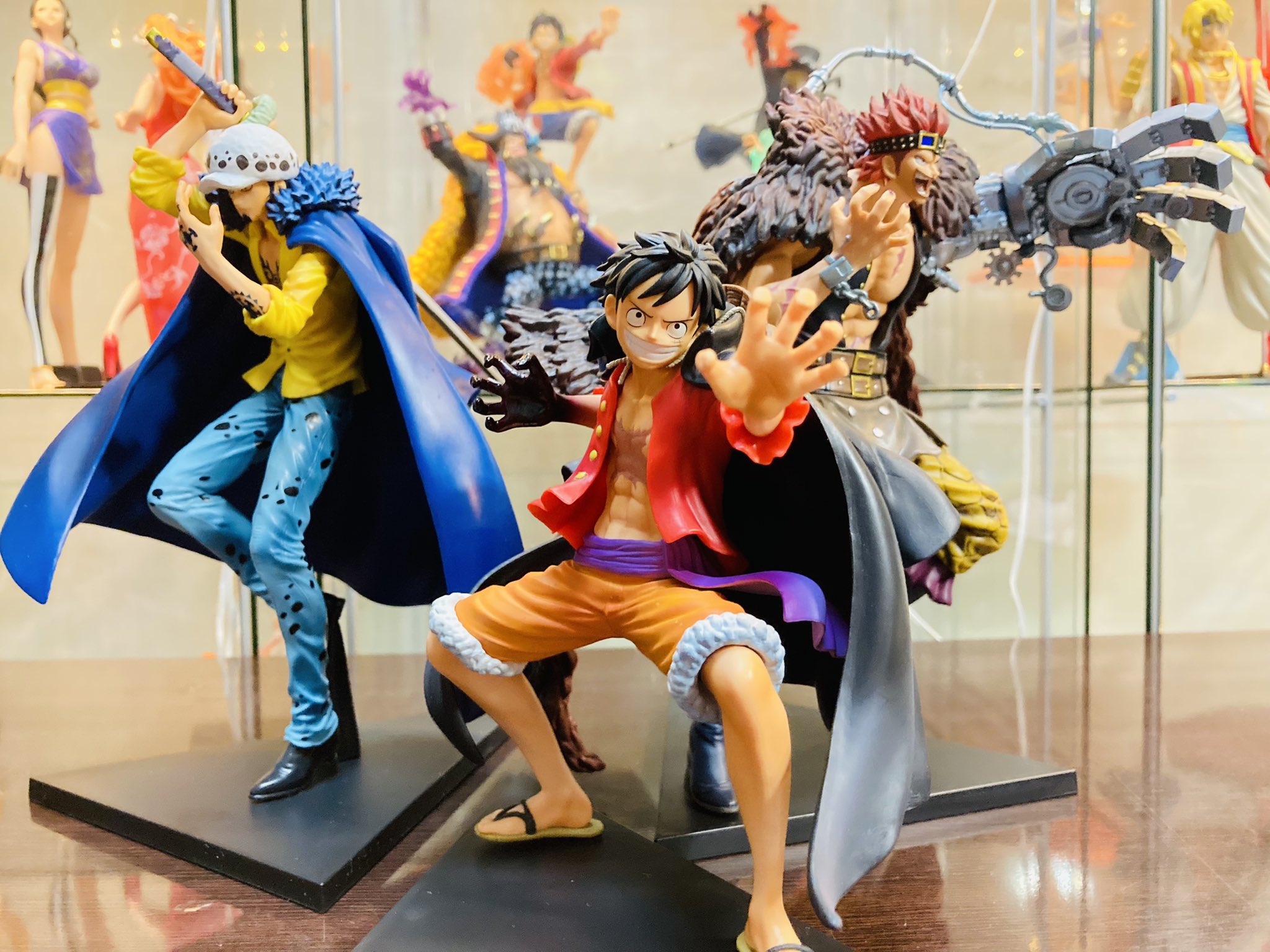 The Worst Generation Set ของแท้ JP แมวทอง - Ichiban Kuji Banpresto [โมเดลวันพีช] (3 ตัว)