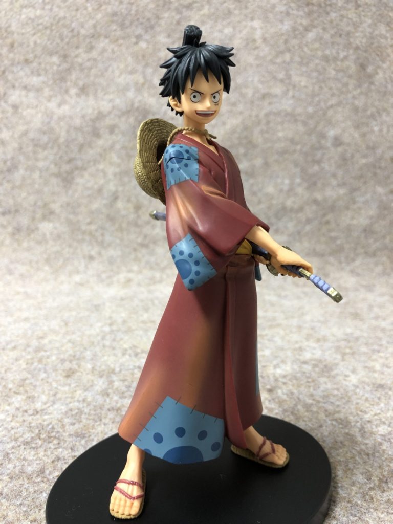 Luffy Wano ของแท้ JP แมวทอง - Grandline Men Banpresto [โมเดลวันพีช]