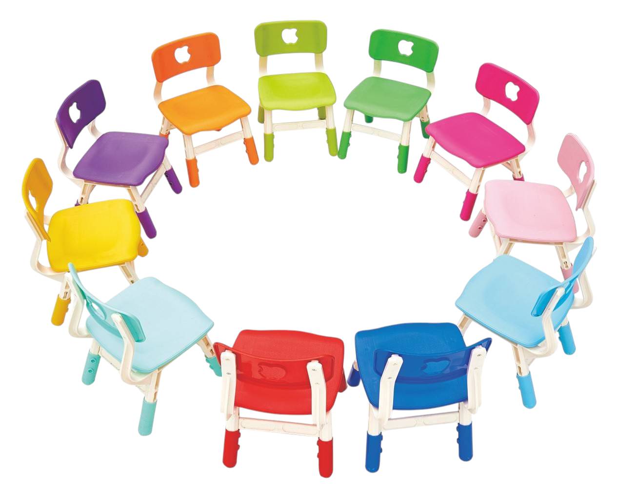 เก้าอี้พลาสติกความสูงปรับระดับได้ เก้าอี้ปรับระดับ ราคาต่อ 1 ตัว เก้าอี้กิจกรรม เก้าอี้สำหรับเด็ก เก้าอี้เดี่ยว เฟอร์นิเจอร์เด็กงานนำเข้า