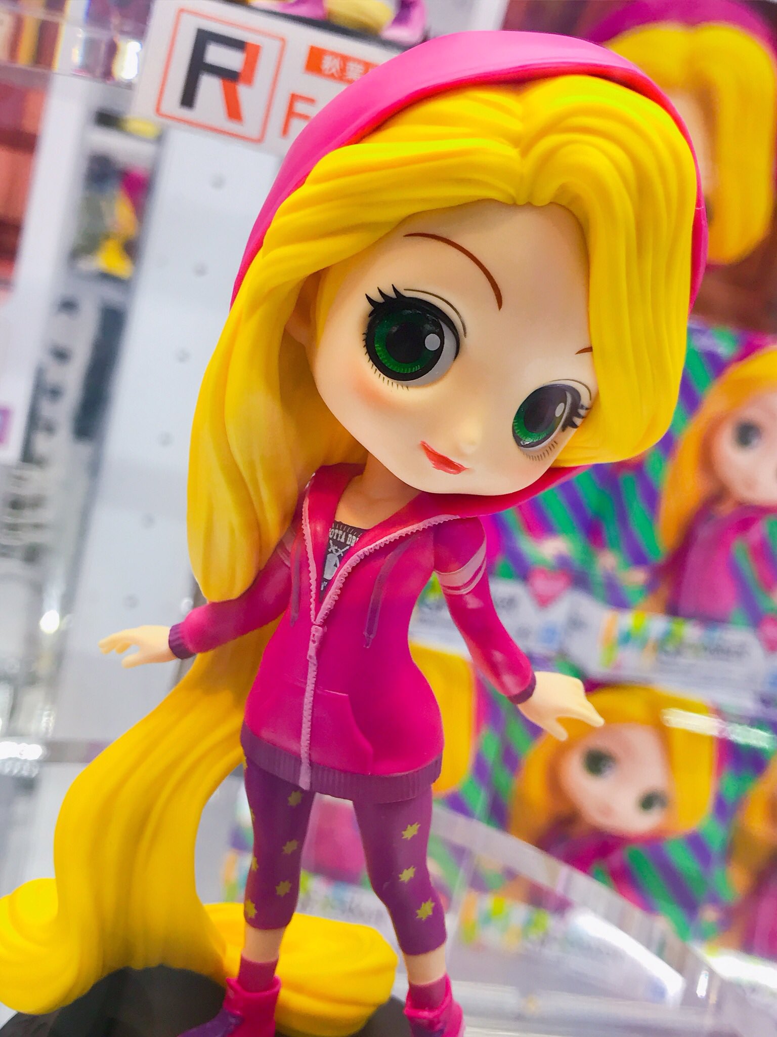 Rapunzel Avatar Style - Normal Color ของแท้ JP - Q Posket Banpresto [โมเดล Disney]
