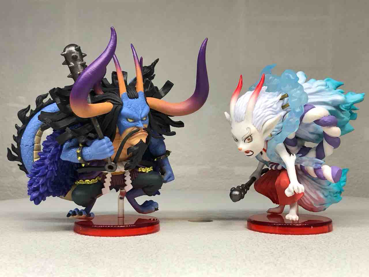 Kaido VS Yamato Jump Set ของแท้ JP แมวทอง - WCF Banpresto [โมเดลวันพีช] (2 ตัว)
