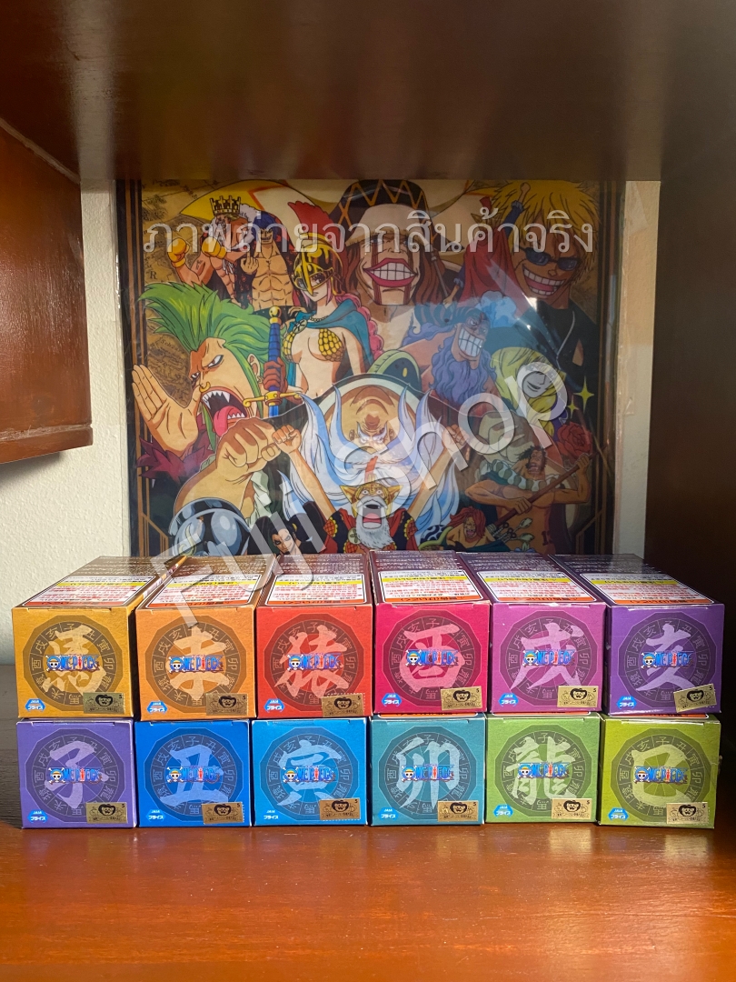 Zodiac Set ของแท้ JP แมวทอง - WCF Banpresto [โมเดลวันพีช] (12 ตัว)