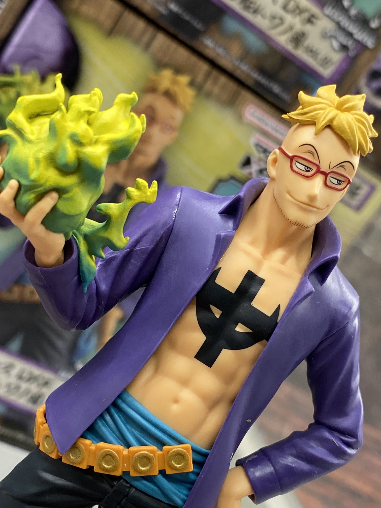 Marco Wano ของแท้ JP แมวทอง - Grandline Men Banpresto [โมเดลวันพีช]