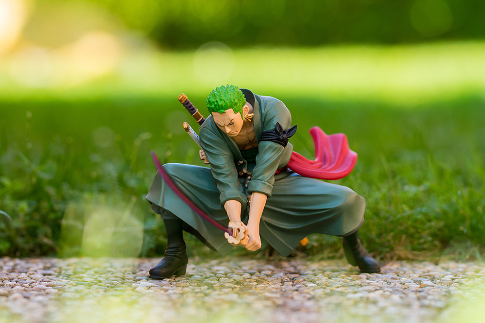 Zoro ของแท้ JP แมวทอง - Scultures Banpresto [โมเดลวันพีช]