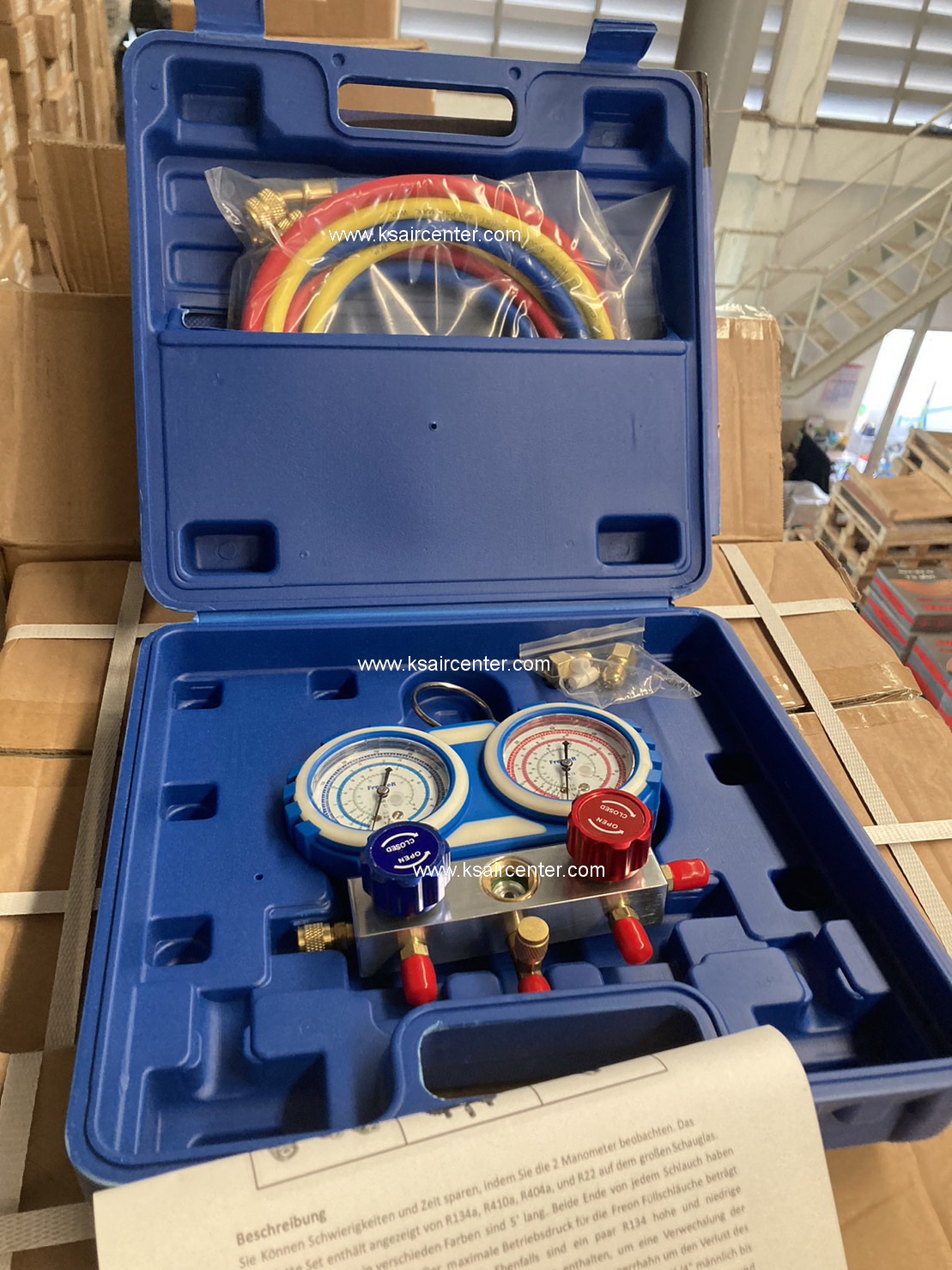 ชุดเกจชาร์จนํ้ายา FREZZER (GA-02)