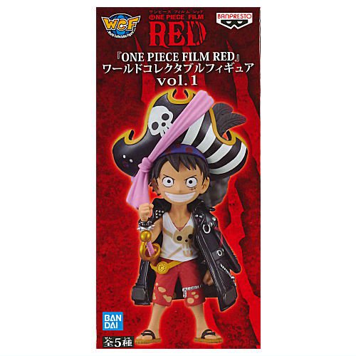 Luffy Film Red ของแท้ JP แมวทอง - WCF Banpresto [โมเดลวันพีช]