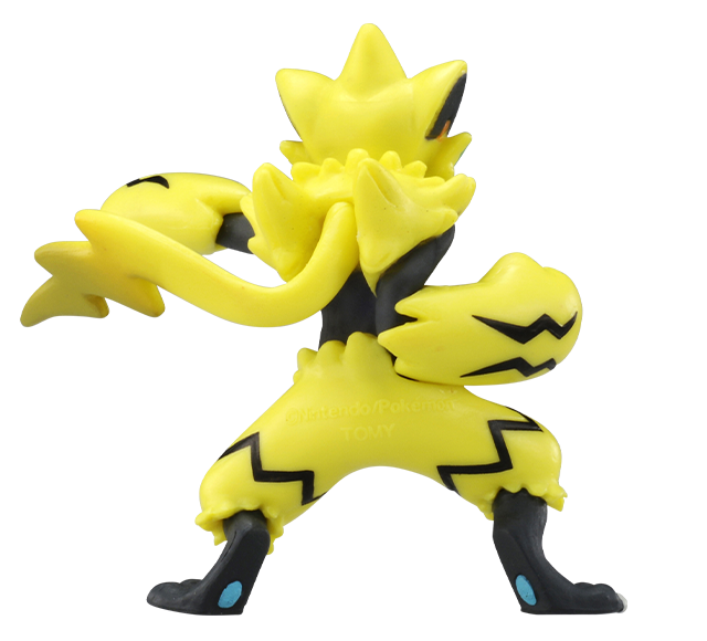 Zeraora ของแท้ JP - Monster Collection Takara Tomy [โมเดลโปเกมอน]