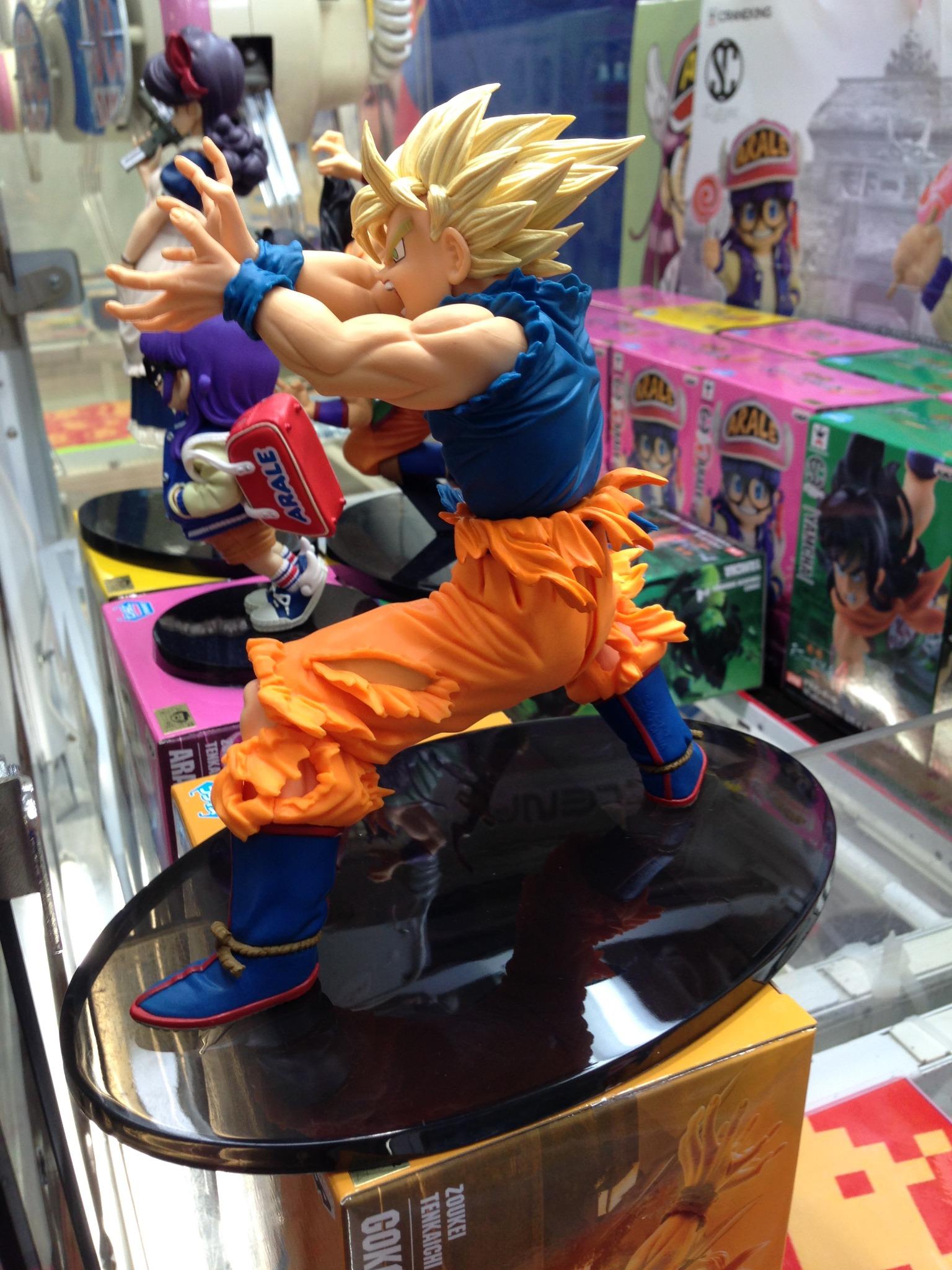 Goku Super Saiyan ของแท้ JP แมวทอง - Scultures Banpresto [โมเดลดราก้อนบอล]