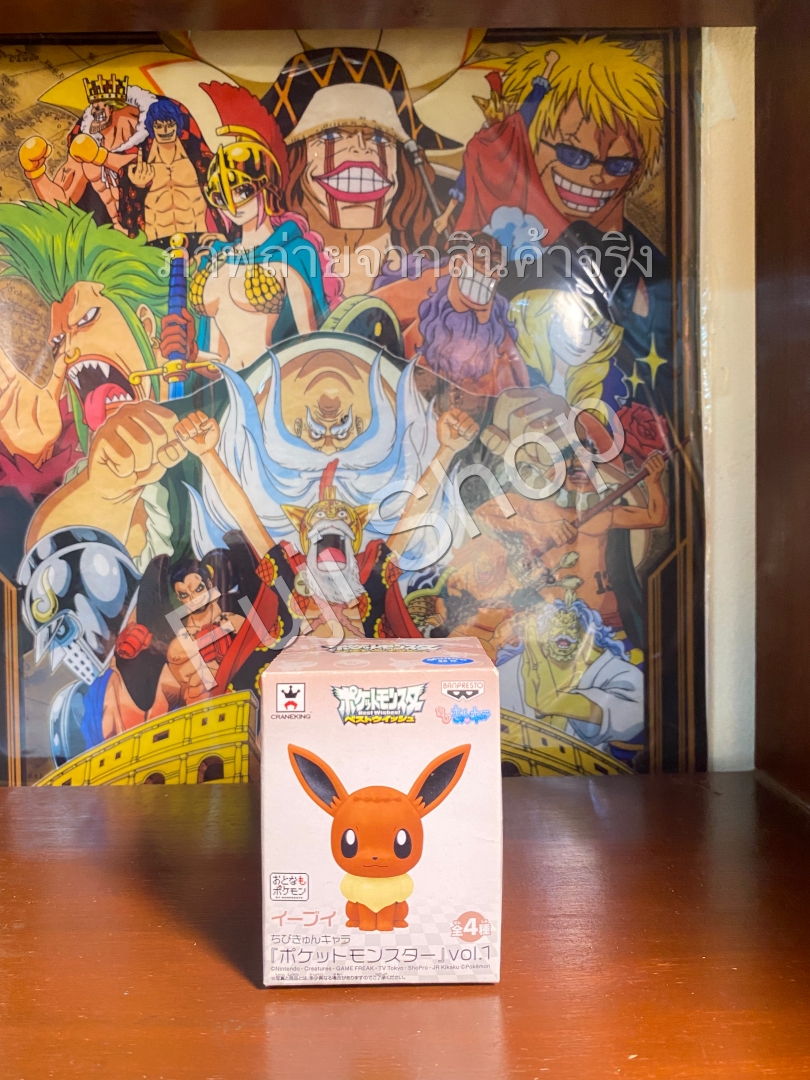 Eevee ของแท้ JP - Ichiban Kuji Banpresto [โมเดลโปเกมอน]
