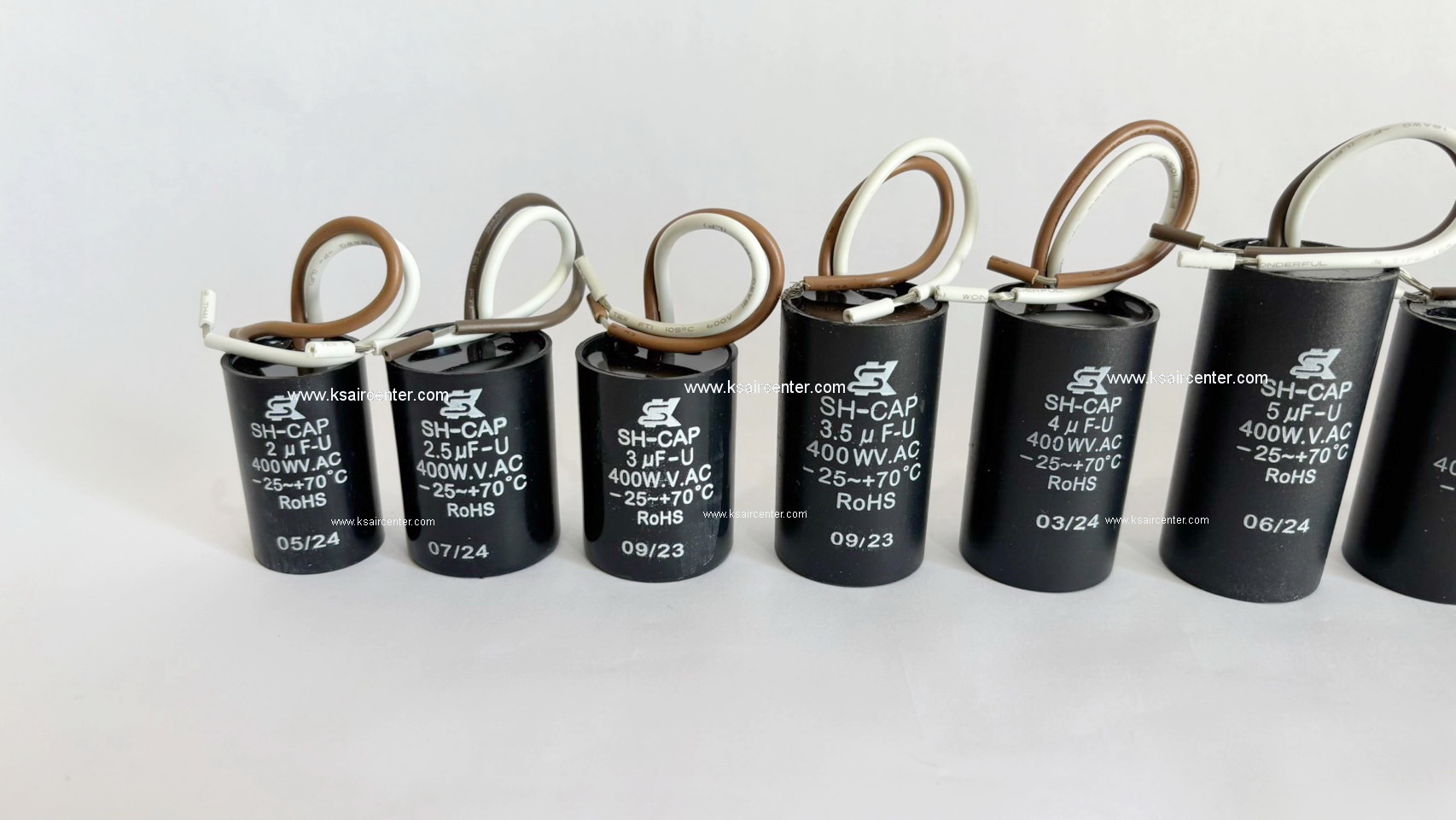 แคปพัดลม แบบกลม SK (ทรงกระบอก) ขนาด 4 MFD (รหัสสินค้า 013187)