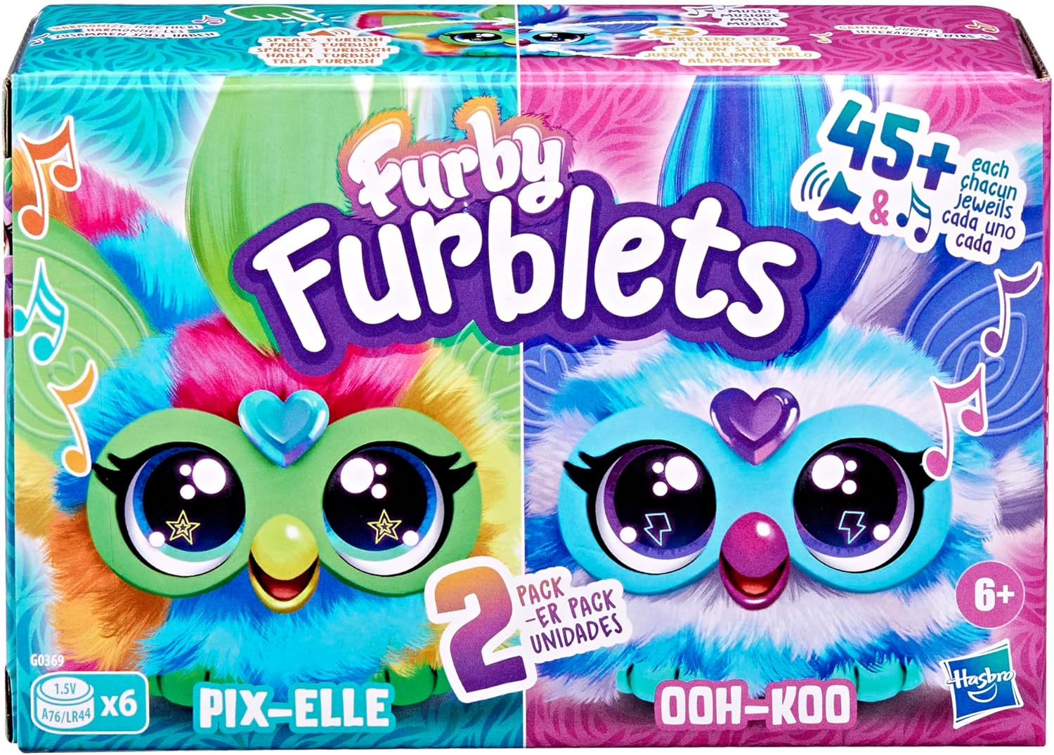 Furby Furblets Mini Friend ( Pack คู่ / Full Set ) ของแท้ USA - Hasbro Gaming [ สินค้าพร้อมส่ง ]