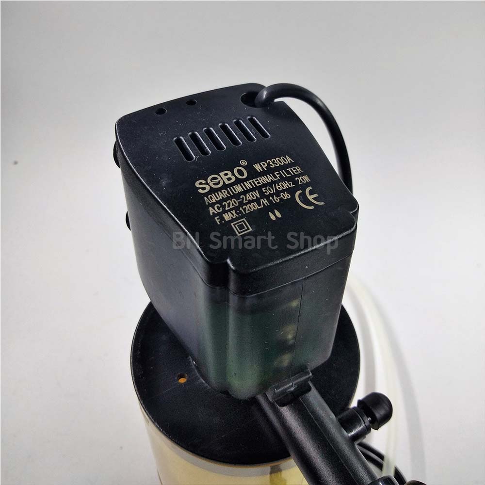 ปั้มน้ำพร้อมกระบอกกรองในตัว SOBO WP-3300A กรอง 2 ชั้น ถอดทำความสะอาดได้ เหมาะกับตู้ขนาด 24-30 นิ้ว