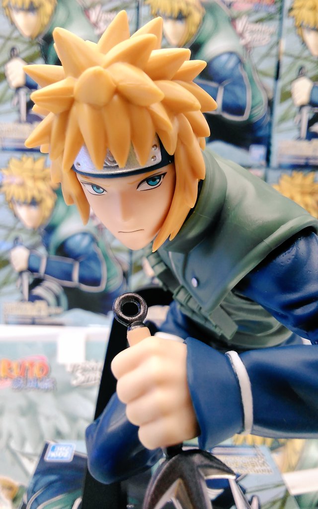 Minato ของแท้ JP - Vibration Stars Banpresto [โมเดลนารูโตะ]