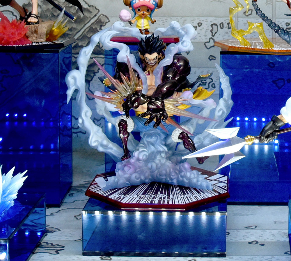 Luffy Gear 4 ของแท้ JP แมวทอง - Figuarts Zero Bandai [โมเดลวันพีช]