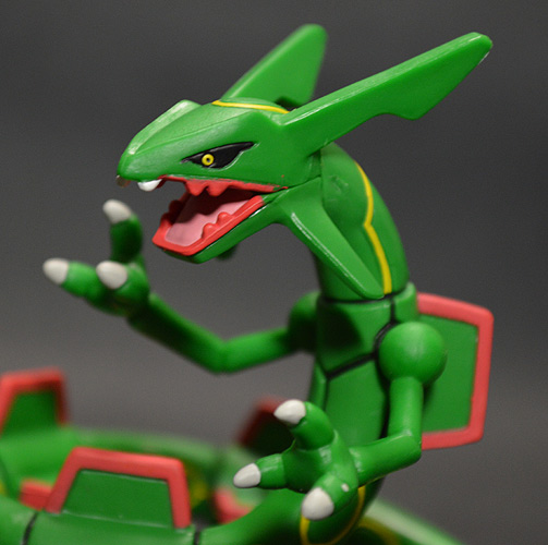 Rayquaza ของแท้ JP - Monster Collection Takara Tomy [โมเดลโปเกมอน]