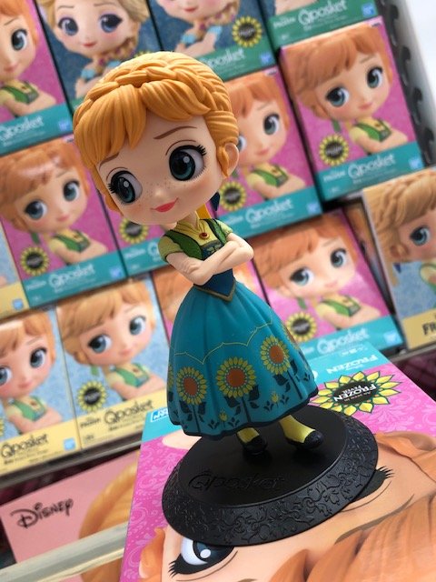 Anna Fever Design - Normal Color ของแท้ JP - Q Posket Banpresto [โมเดล Disney]