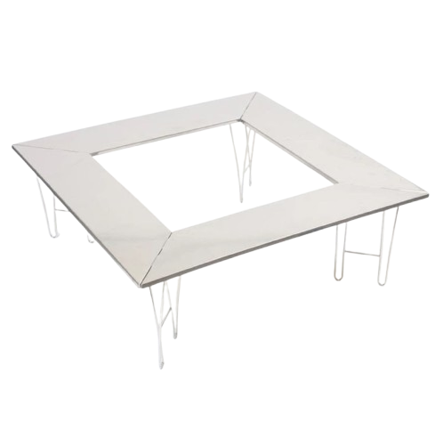 Stainless Table For Bonfire โต๊ะล้อม