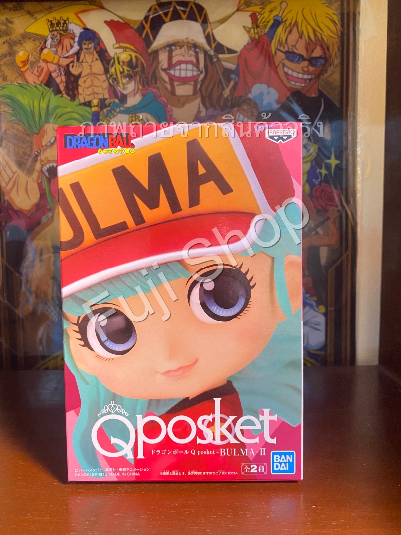 Bulma ของแท้ JP แมวทอง - Q Posket Banpresto [โมเดลดราก้อนบอล]