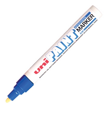 ปากกาเพ้นท์ [UNI PAINT] PX-20 2.2-2.8 มม. น้ำเงิน