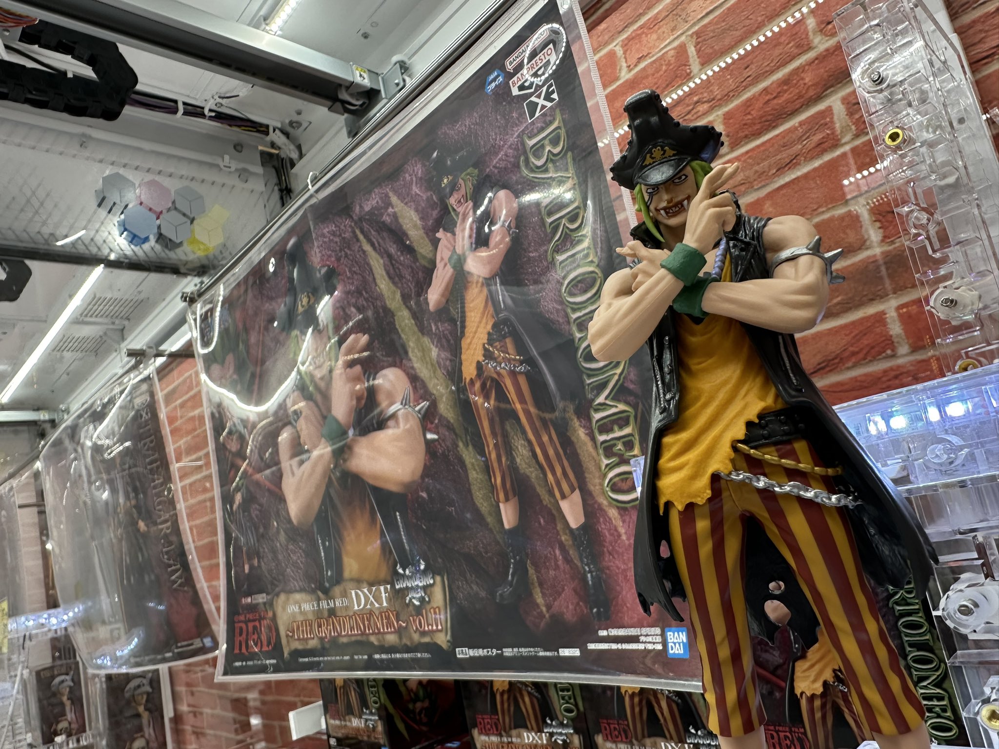 Bartolomeo Film Red ของแท้ JP แมวทอง - Grandline Men Banpresto [โมเดลวันพีช]