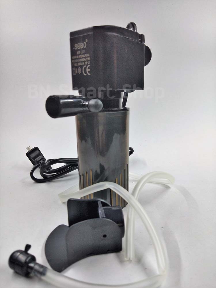 ปั้มน้ำพร้อมกระบอกกรองในตัว SOBO WP-2001 ถอดทำความสะอาดได้ เหมาะกับตู้ขนาด 20-24 นิ้ว