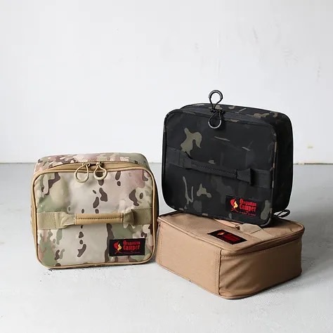 Semi Hard Gear Bag M Flat Multitarn Black