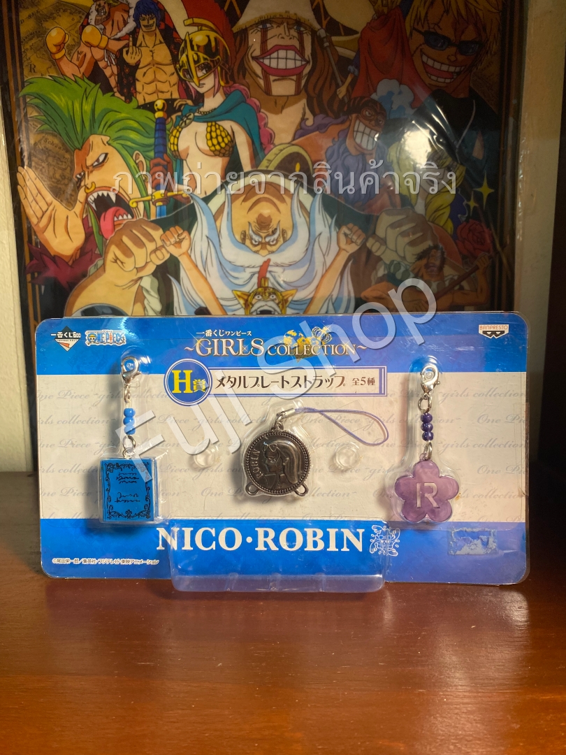 Robin Key Ring ของแท้ JP แมวทอง - Ichiban Kuji Banpresto [พวงกุญแจวันพีช]