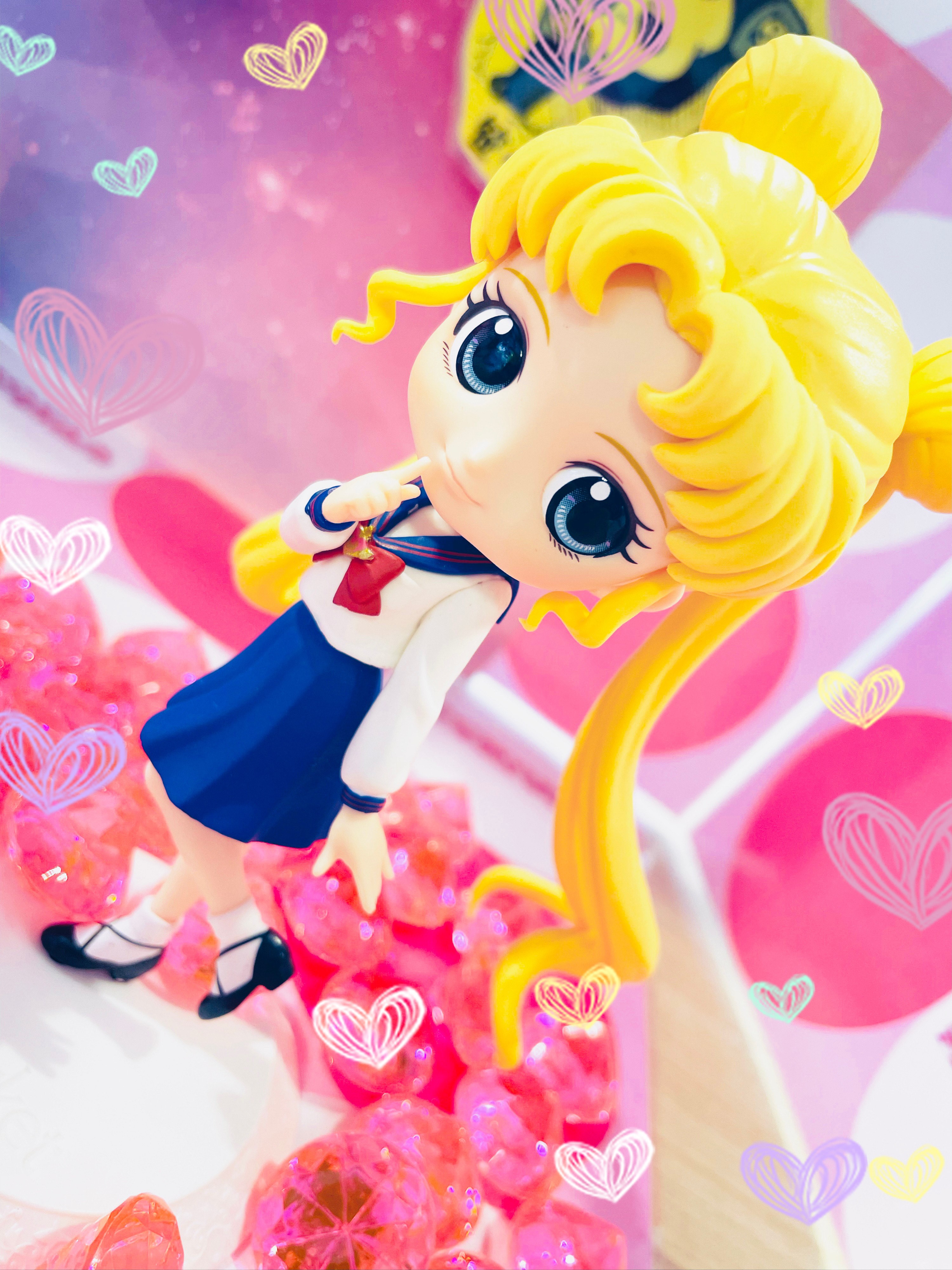 Sailor Moon ของแท้ JP - Q Posket Banpresto [โมเดลเซเลอร์มูน]