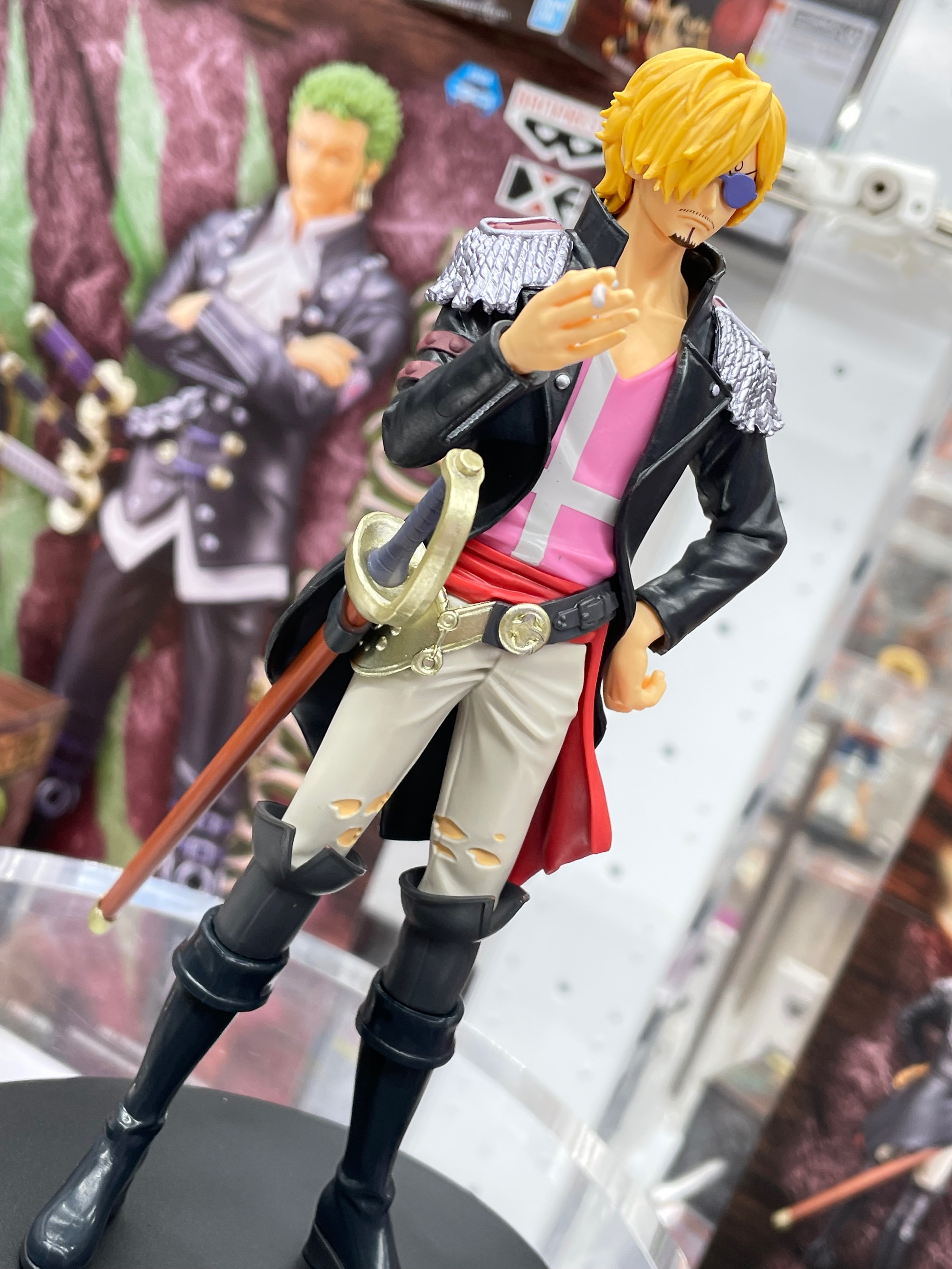 Sanji Film Red ของแท้ JP แมวทอง - Grandline Men Banpresto [โมเดลวันพีช]