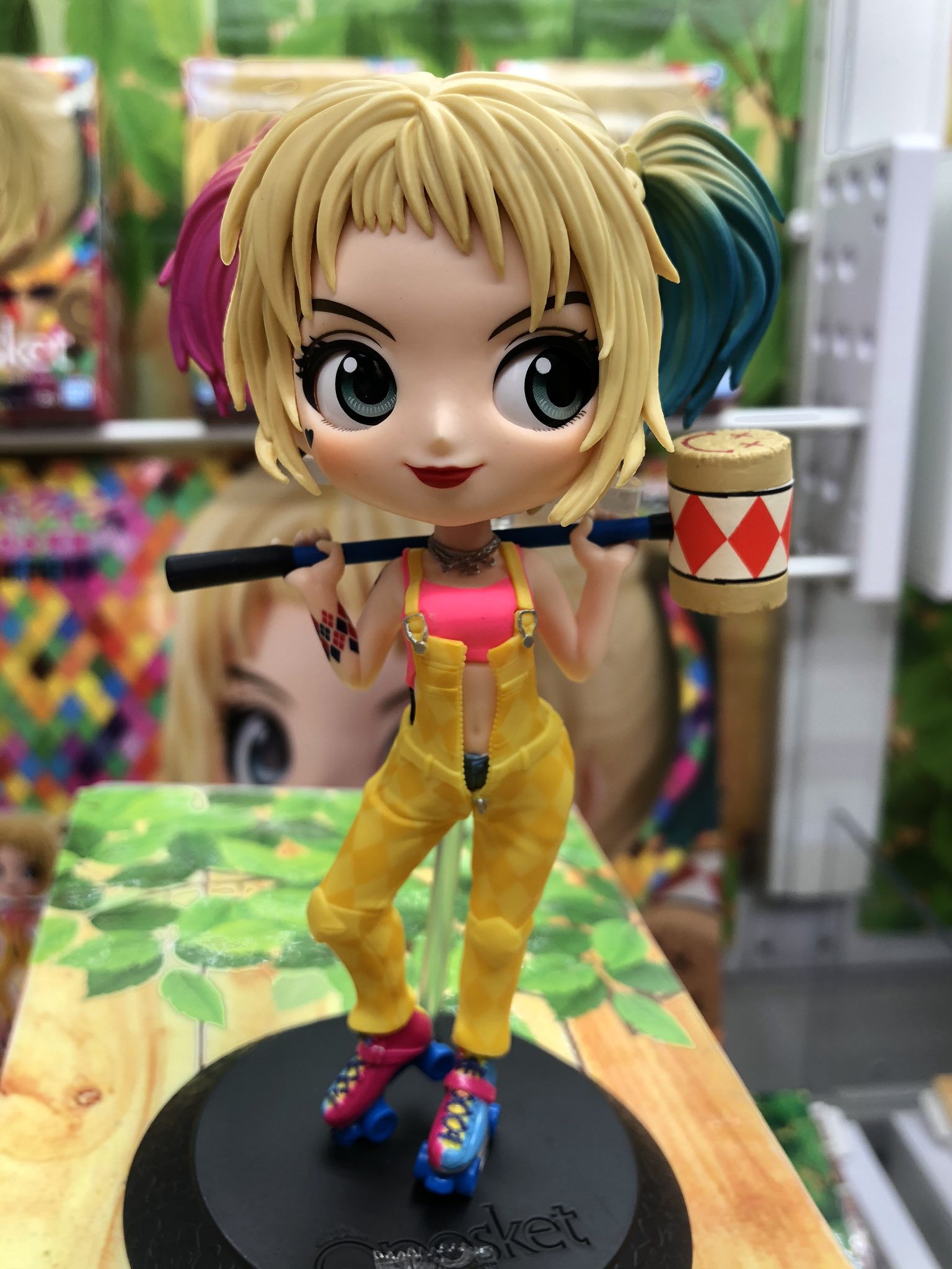 Harley Quinn - Pastel Color ของแท้ JP - Q Posket Banpresto [โมเดล DC]