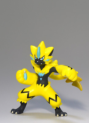 Zeraora ของแท้ JP - Monster Collection Takara Tomy [โมเดลโปเกมอน]
