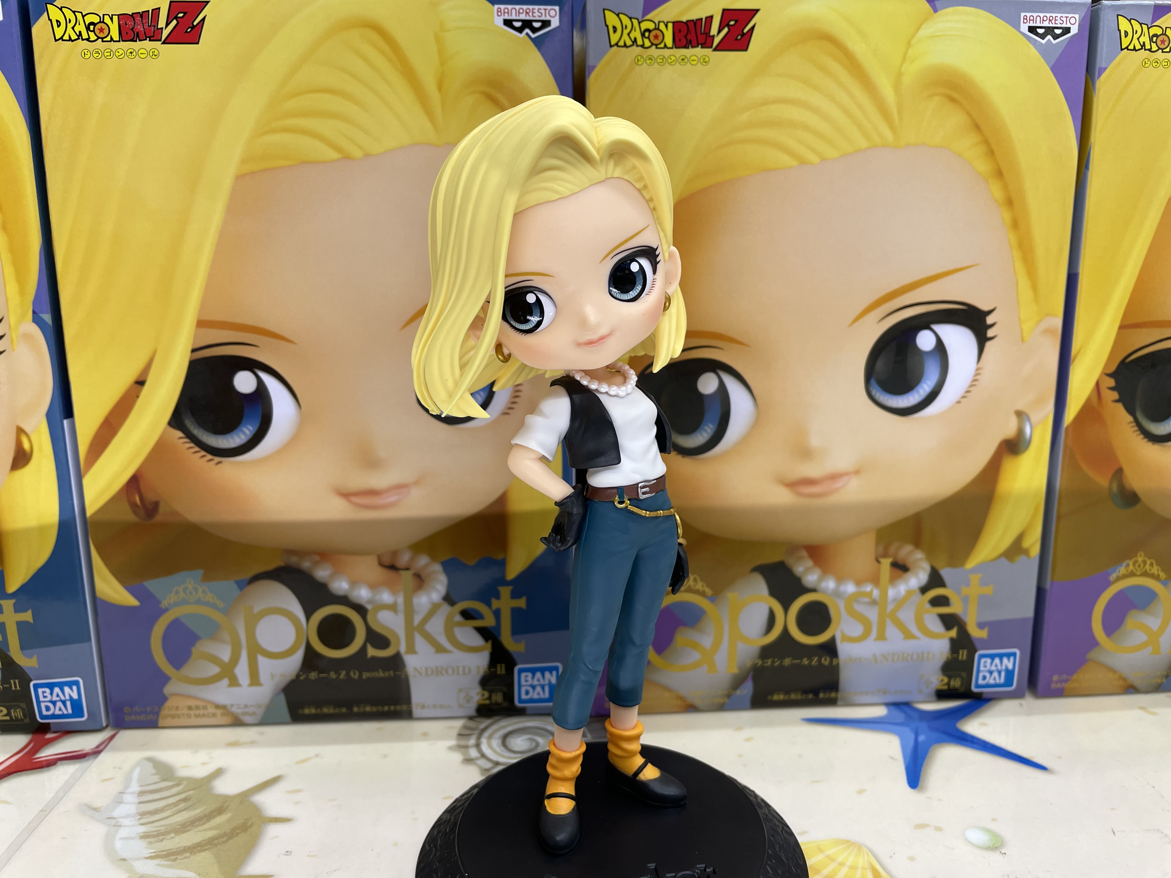 No.18 ของแท้ JP แมวทอง - Q Posket Banpresto [โมเดลดราก้อนบอล]
