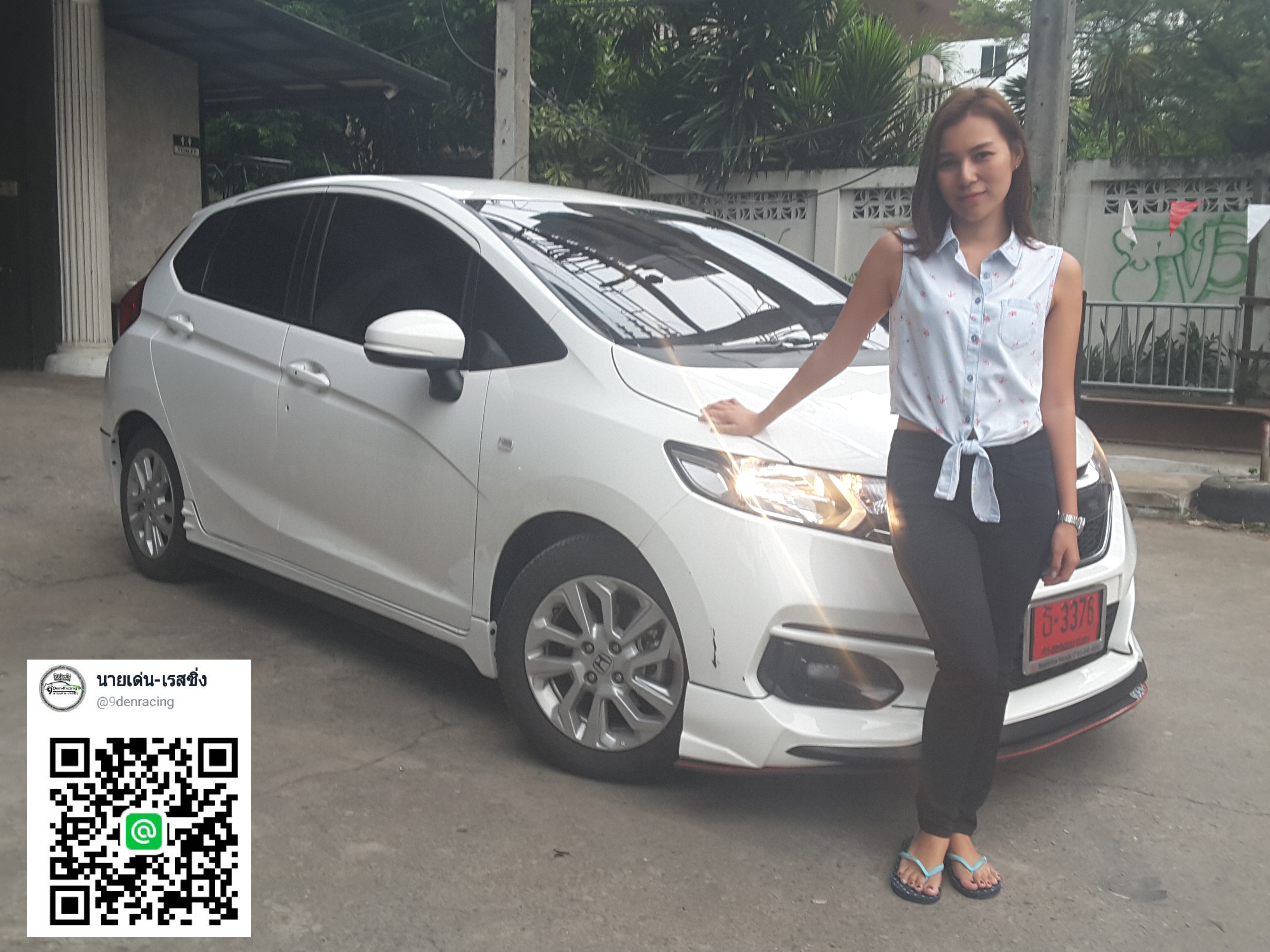 9DEN-MD-STYLE'17 VS HONDA JAZZ 2017-ON แค่เอาใจมา ก็ได้แระ 1000% กับท้ายท่อคู่แท้ พร้อมแล้วที่จะไปกับคุณ