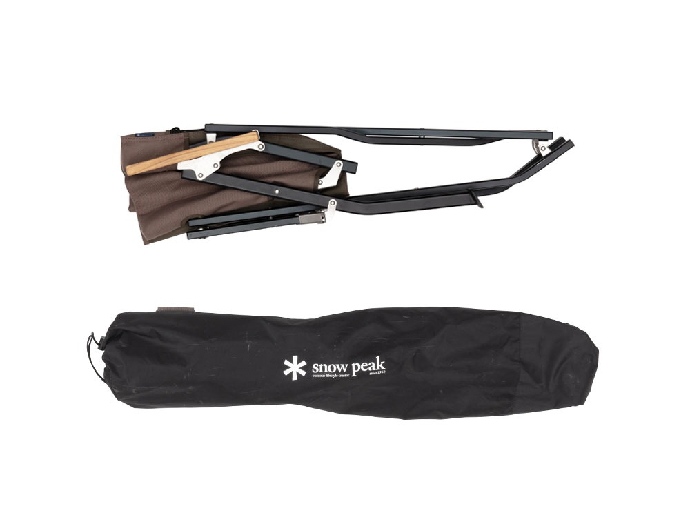 SnowPeak Low Chair Short Luxe Gray LV-093GY