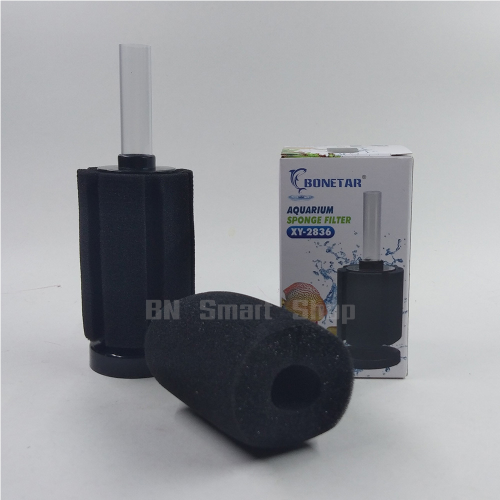 กรองฟองน้ำ BONETAR XY-2836 Aquarium Sponge Filter แถมฟรีฟองน้ำอย่างดี 1 อัน