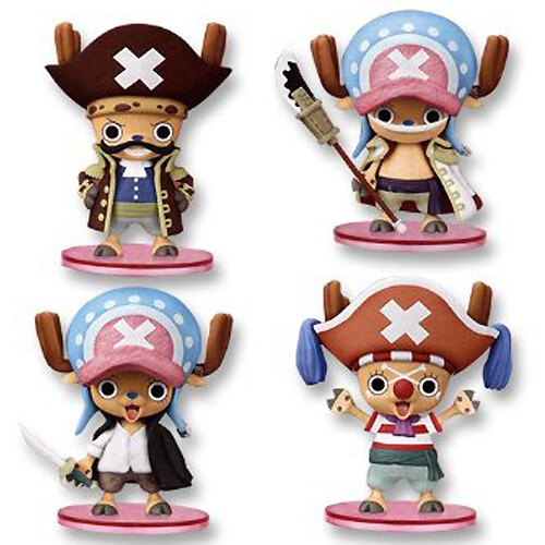 Great Captain Set ของแท้ JP แมวทอง - Pirate Aim Banpresto [โมเดลวันพีช] (4 ตัว)