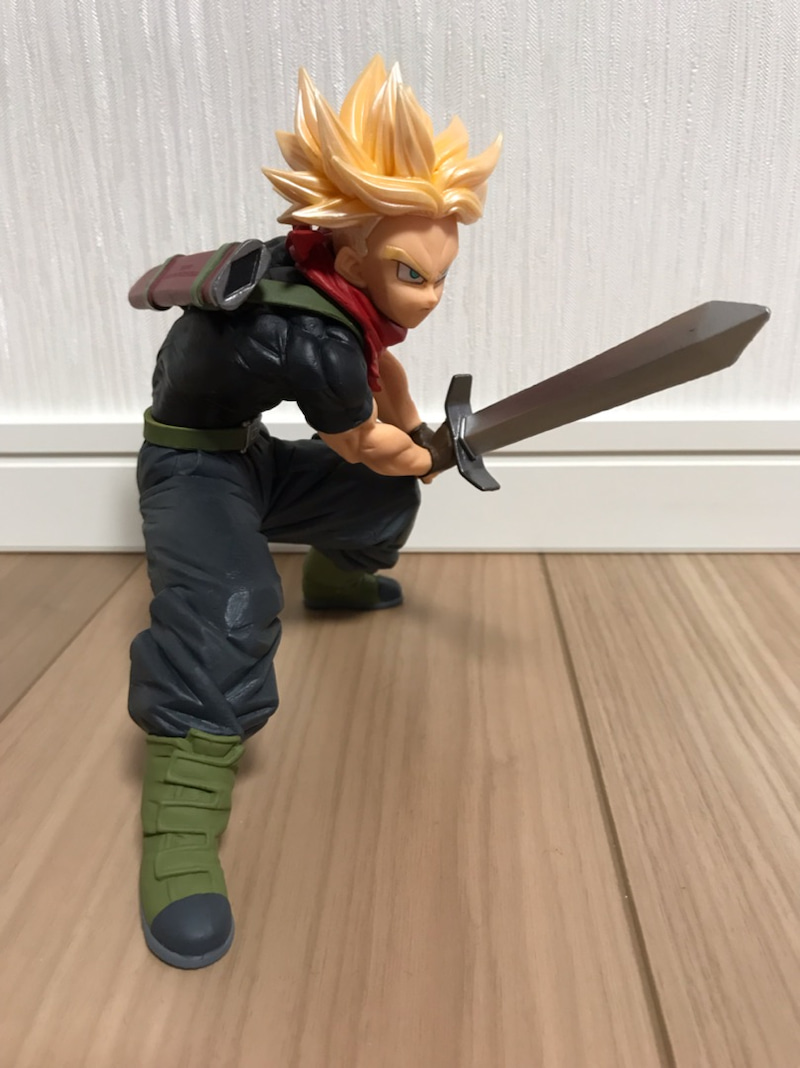 Trunks Super Saiyan ของแท้ JP แมวทอง - Super Dragonball Heroes Banpresto [โมเดลดราก้อนบอล]