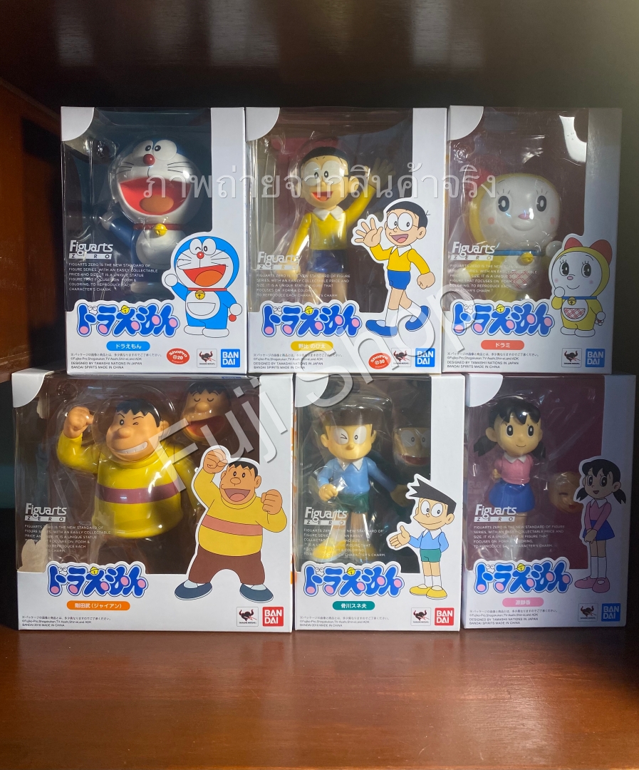 Doraemon & Friend Set ของแท้ JP - Figuarts Zero Bandai [โมเดล Doraemon] (6 ตัว)