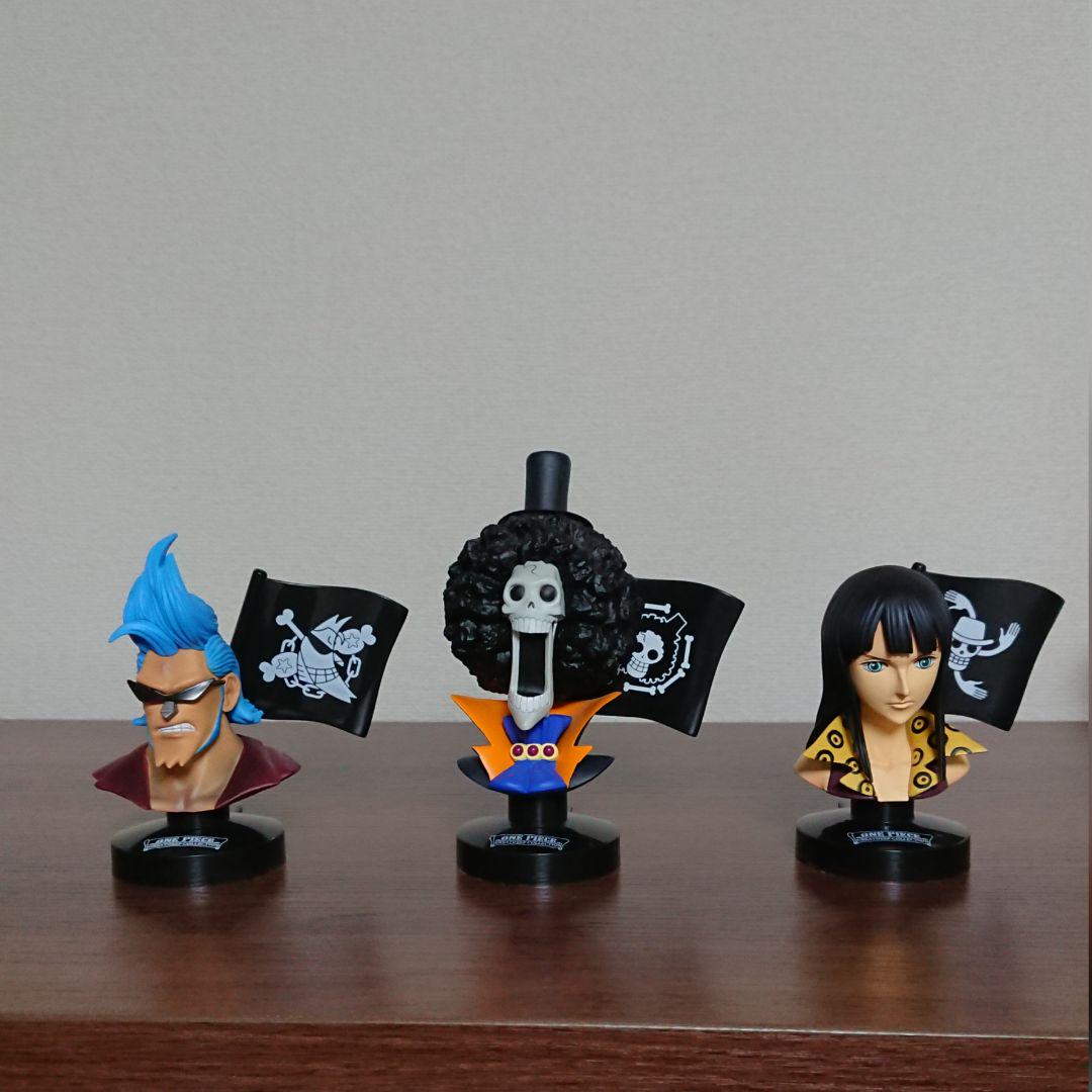 Straw Hat Pirates Set ของแท้ JP แมวทอง - Greatdeep Collection Bandai [โมเดลวันพีช] (9 ตัว)