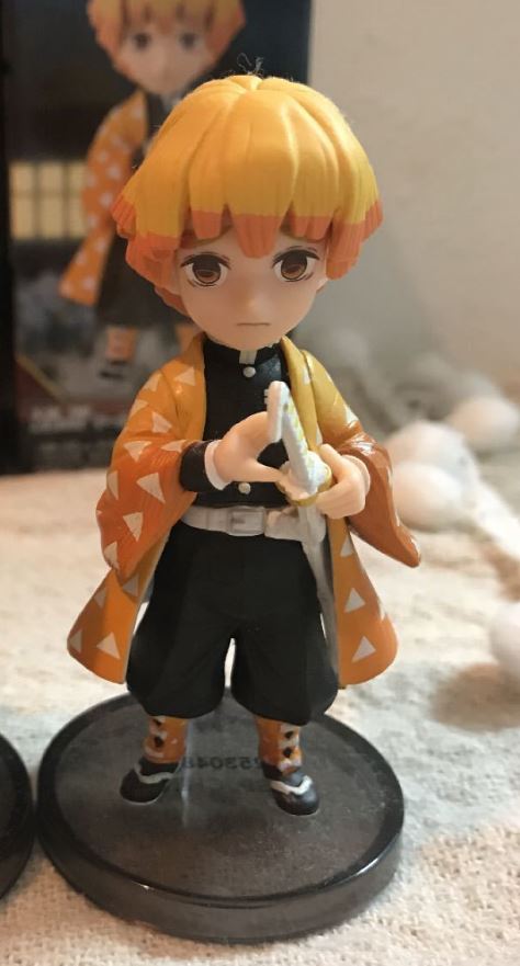 Zenitsu ของแท้ JP - WCF Banpresto [โมเดล Demon Slayer]