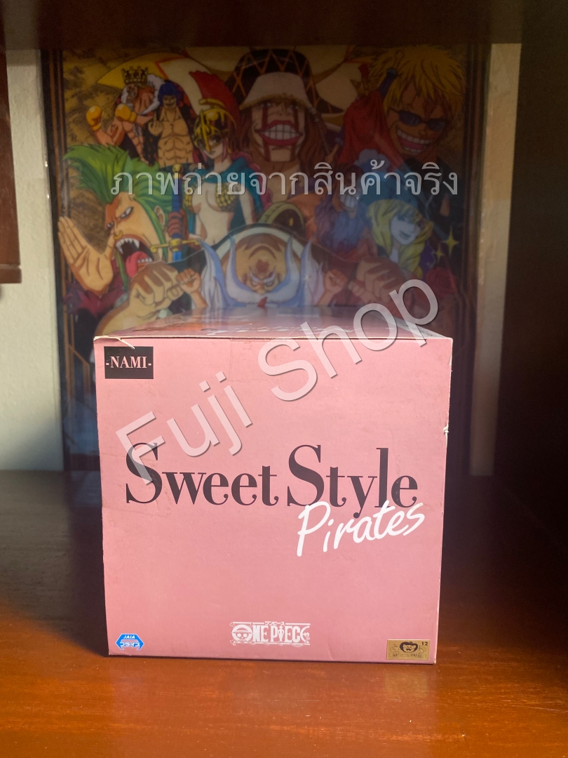 Nami ของแท้ JP แมวทอง - Sweet Style Pirates Banpresto [โมเดลวันพีช]
