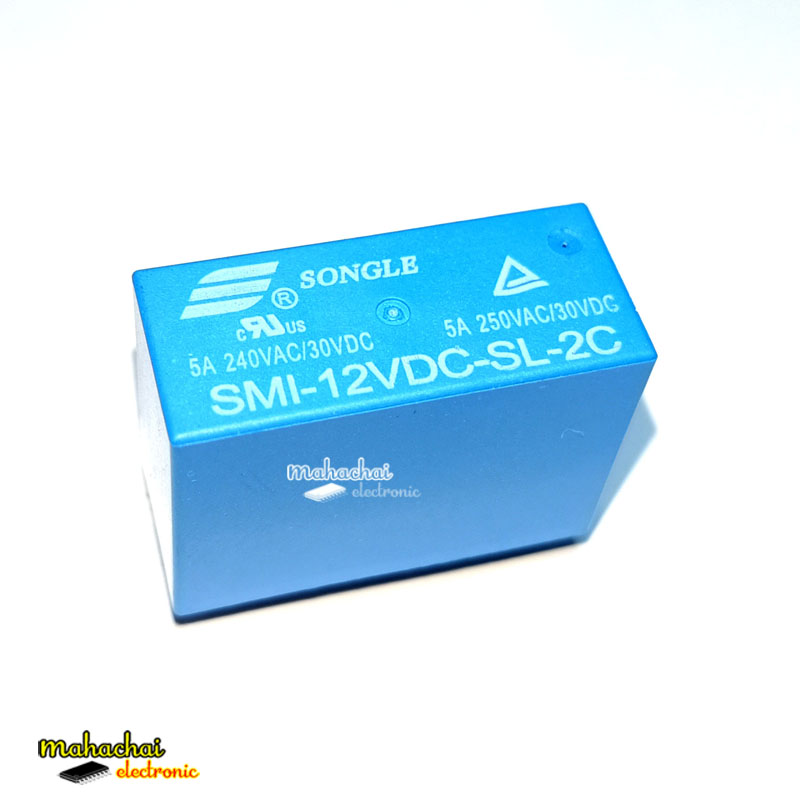 ลีเลย์ SMI-12VDC-SL-2C , SMI-24VDC-SL-2C