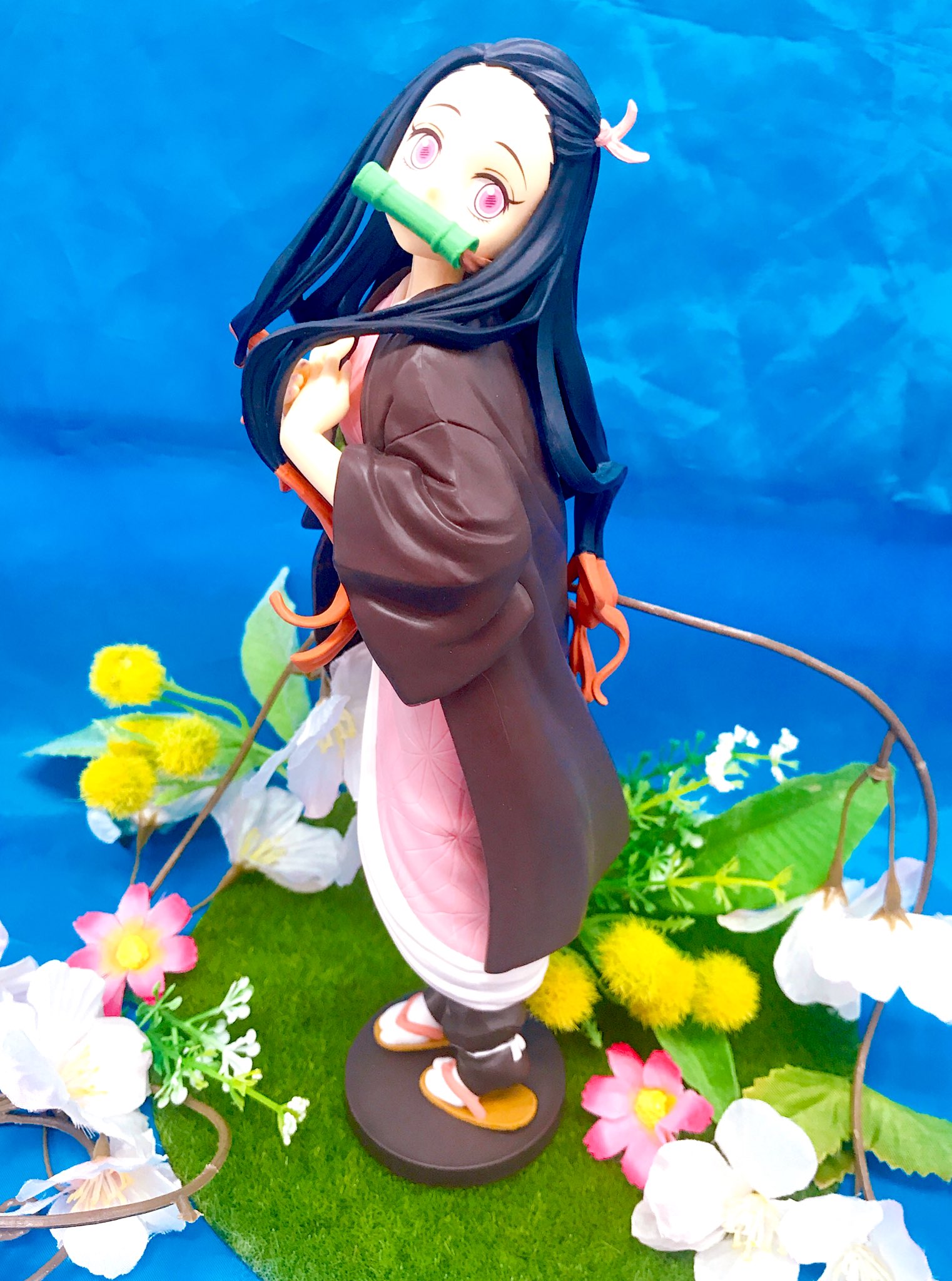 Nezuko ของแท้ JP - Glitter & Glamours Banpresto [โมเดล Demon Slayer]