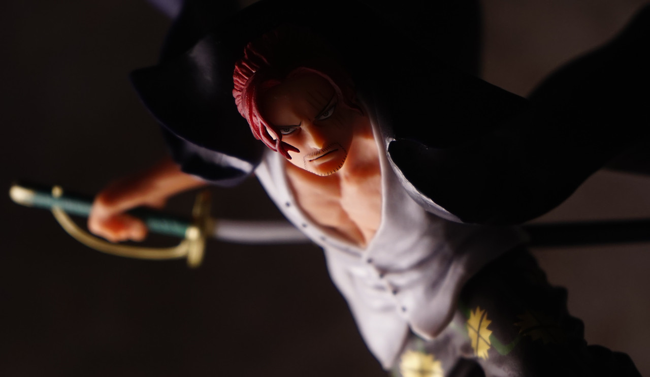 Shanks ของแท้ JP แมวทอง - Swordsmen Banpresto [โมเดลวันพีช]
