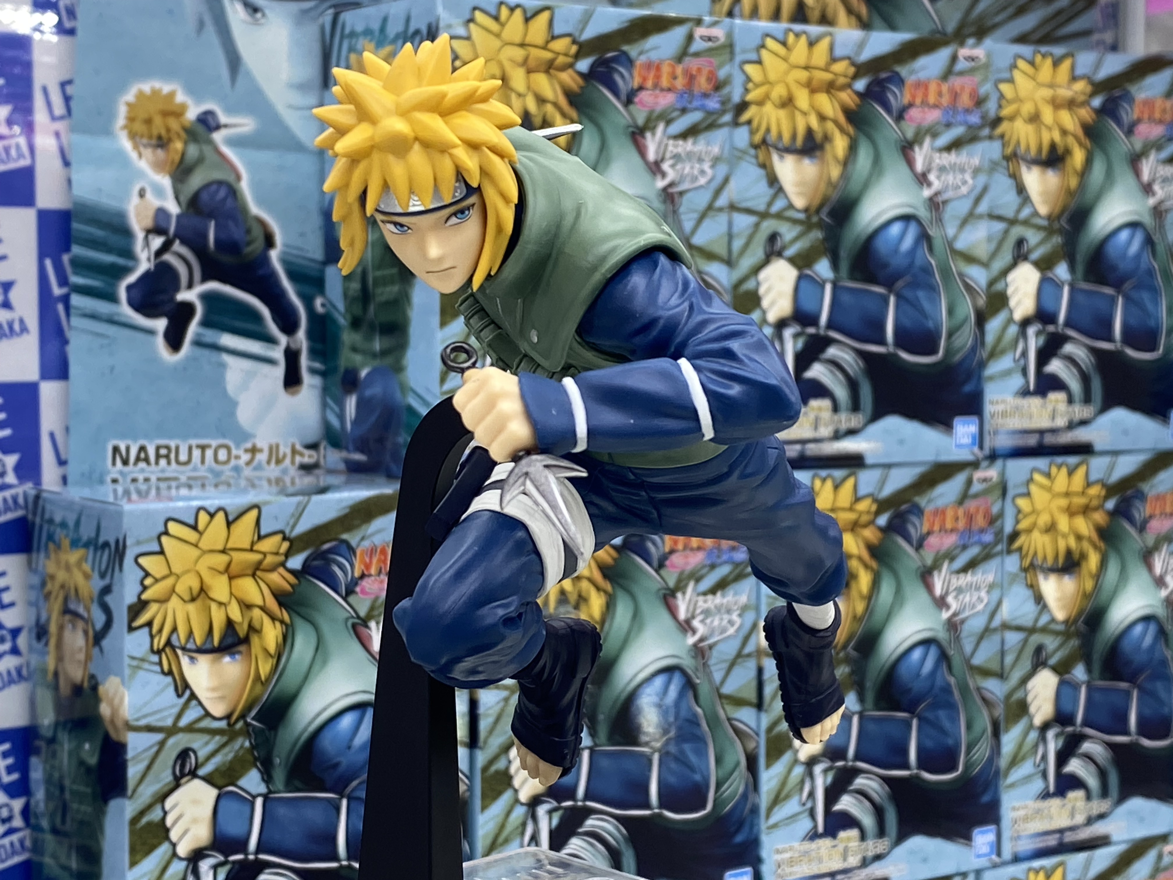 Minato ของแท้ JP - Vibration Stars Banpresto [โมเดลนารูโตะ]