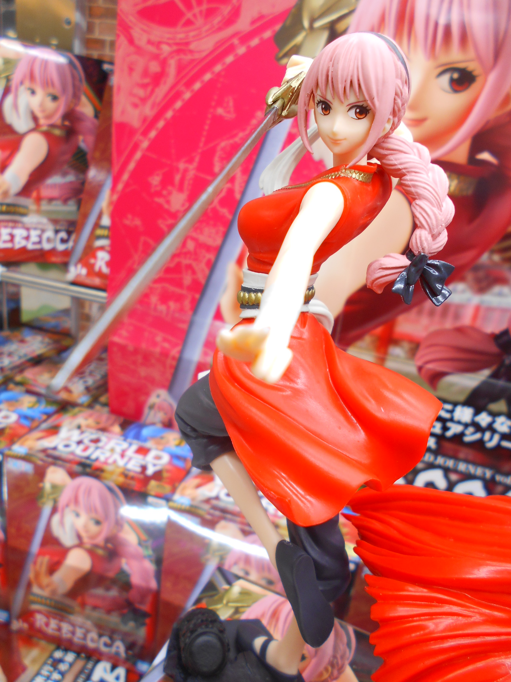 Rebecca ของแท้ JP แมวทอง - Treasure Cruise World Journey Banpresto [โมเดลวันพีช]