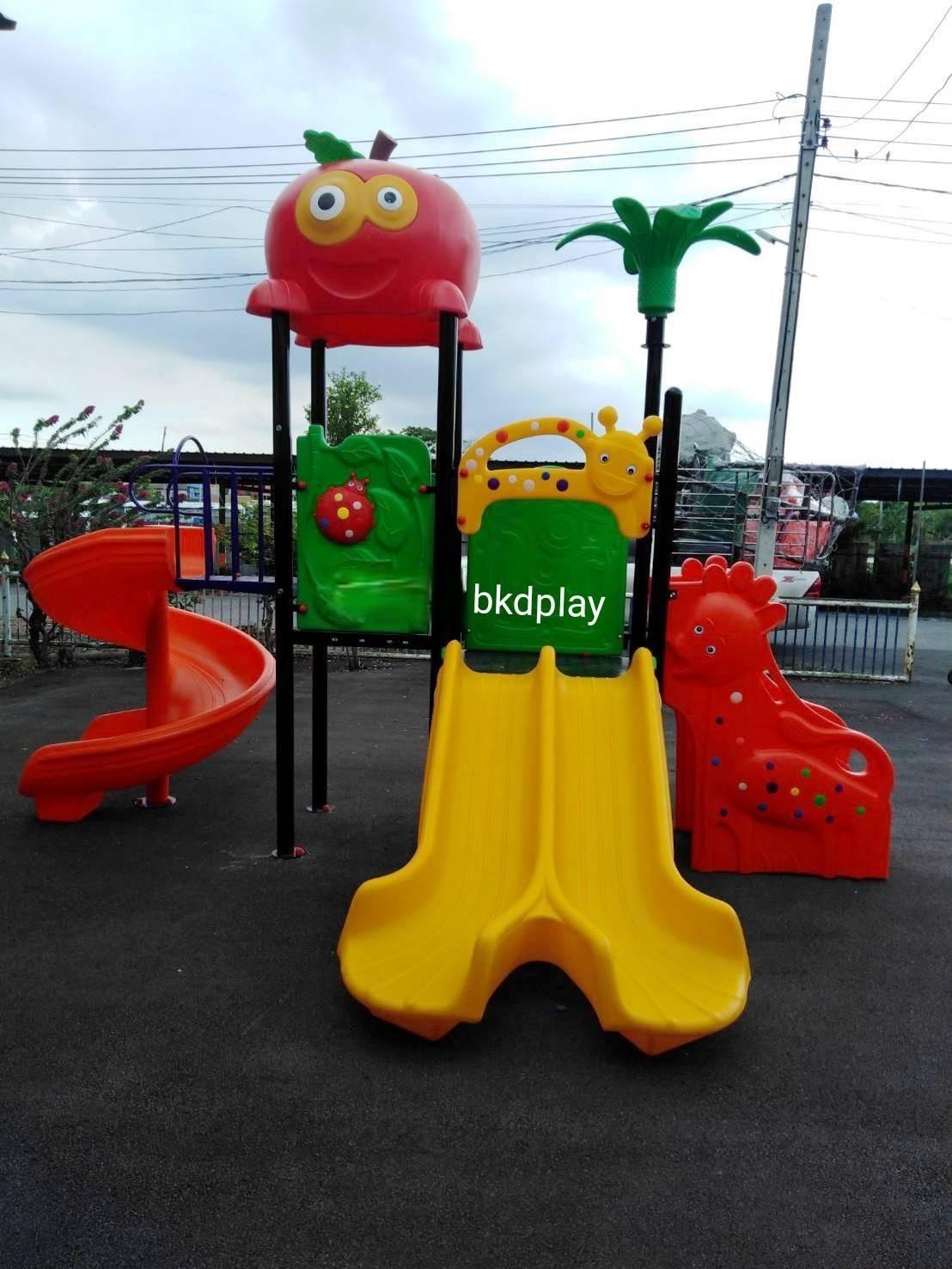 เครื่องเล่นสนาม,ของเล่นสนาม,สไลเดอร์,ของเล่นเด็ก, OutdoorPlayground ,IndoorPlayground, ชุดแอปเปื้ลแสนอร่อย สินค้าพร้อมส่ง คิดค่าส่งตามจริง
